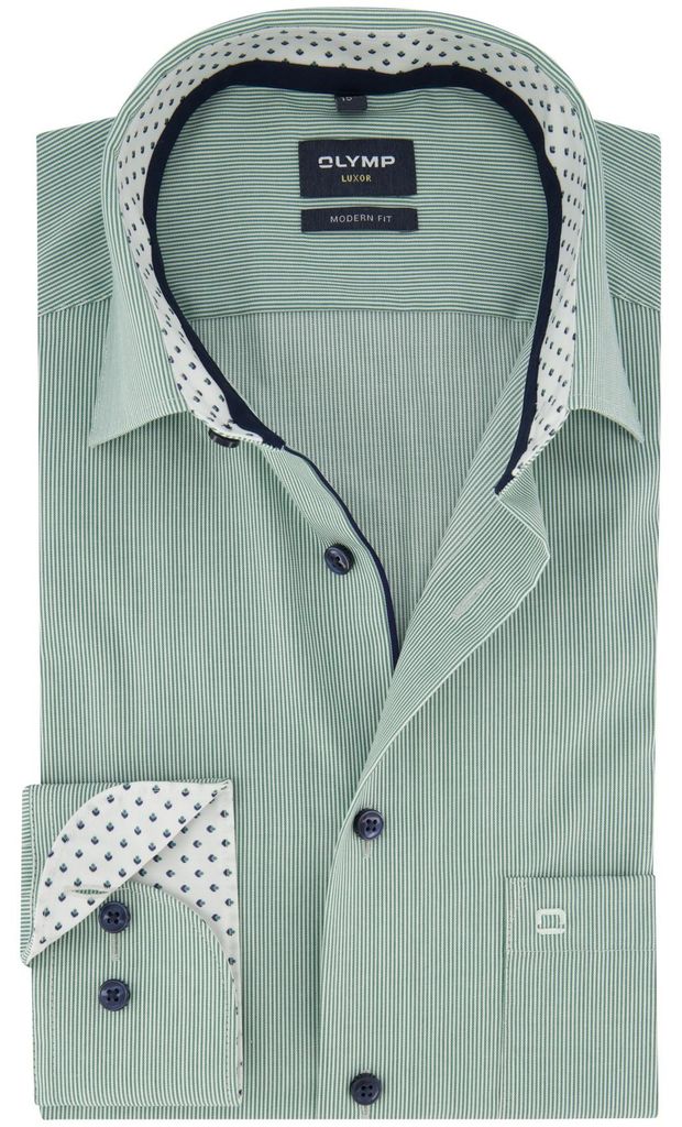 Mintgrüne seidene Krawatte Profuomo mit feinem Paisley-Muster