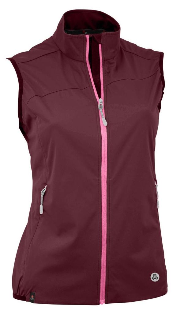 Maul Sport Weste Entschekopf dunkel rot 44