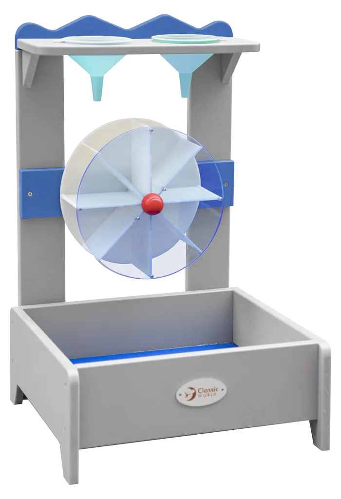 Moulin à Eau en Bois Durable avec Circuit Hydraulique Classic World
