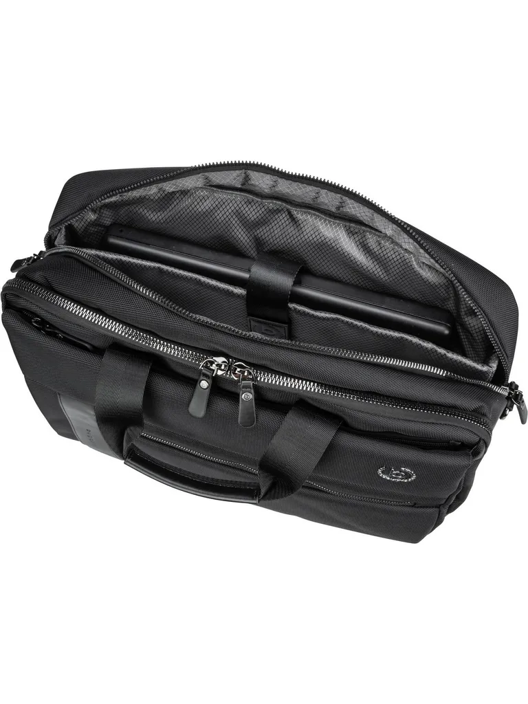 bugatti Nero Serviette Sac Ordinateur Portable 15 Pouces Noir Business - 16