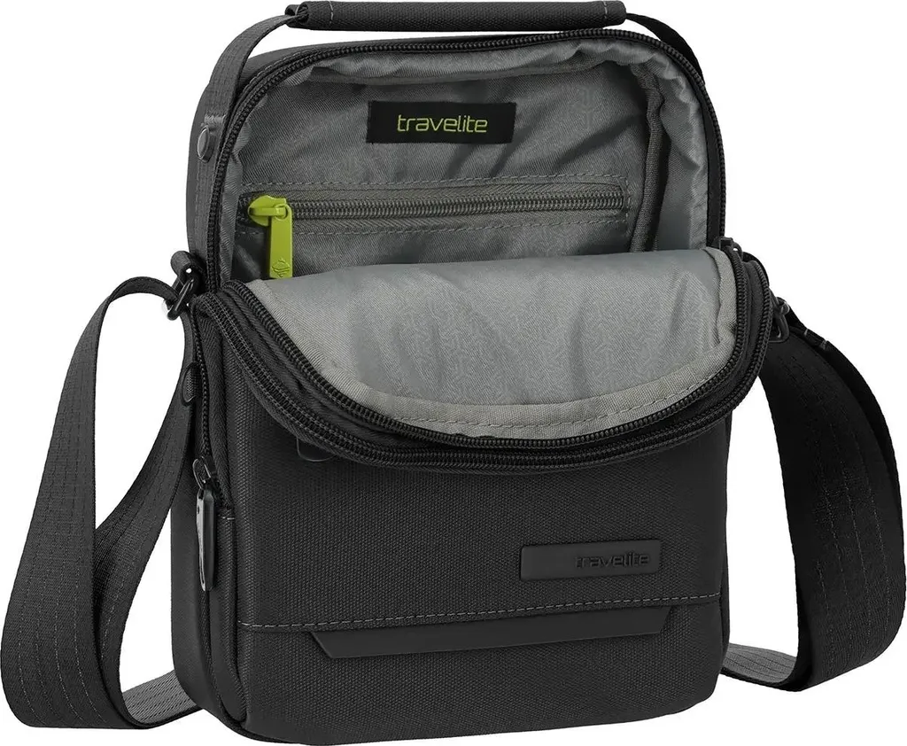Travelite Workfloow Crossbody Bag Sage Menta - Nylon Riciclato 2L - 7