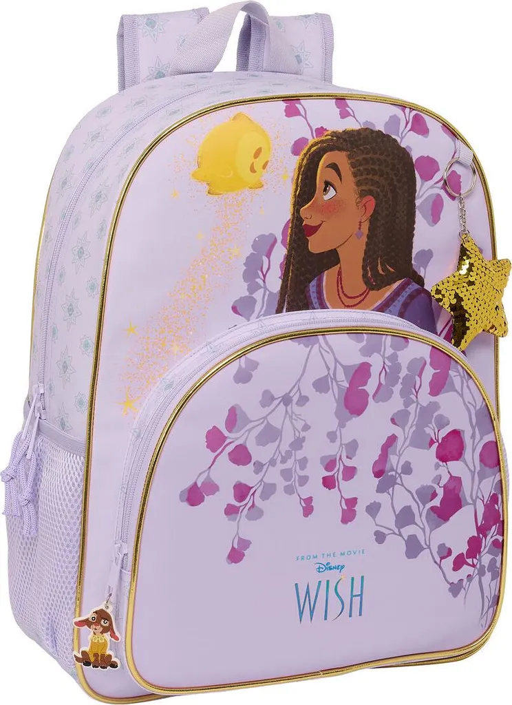 Sac d'école Wish Lila idéal pour transporter livres et fournitures