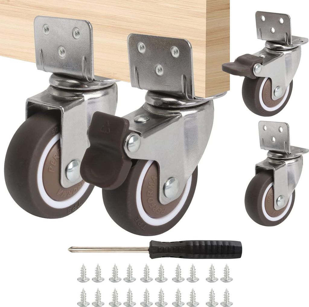 Schwere Lasten Rollen - Zwaarlast Zwenkwielen / Trolley Räder für Möbel 4