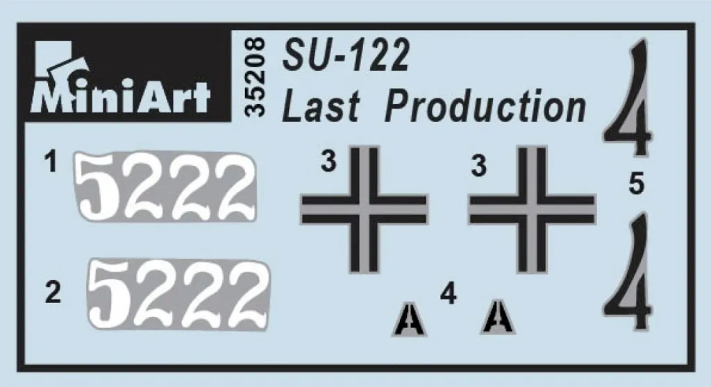 Maquette Char Soviétique SU-122 1/35 avec Aménagement Intérieur Total - 2