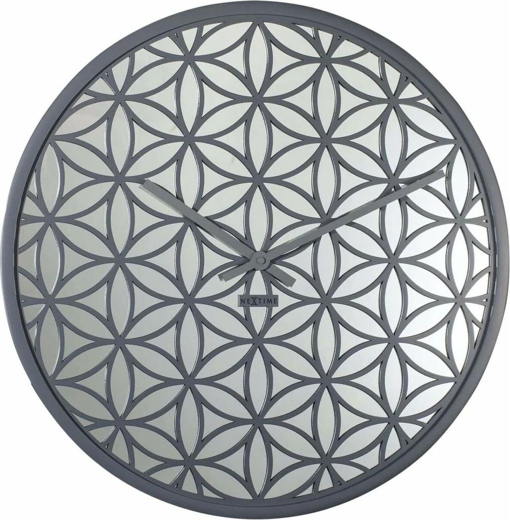 NeXtime 3194GS Uhr de Tisch- oder Wanduhr Mechanische Uhr de Pendel Circle Grey