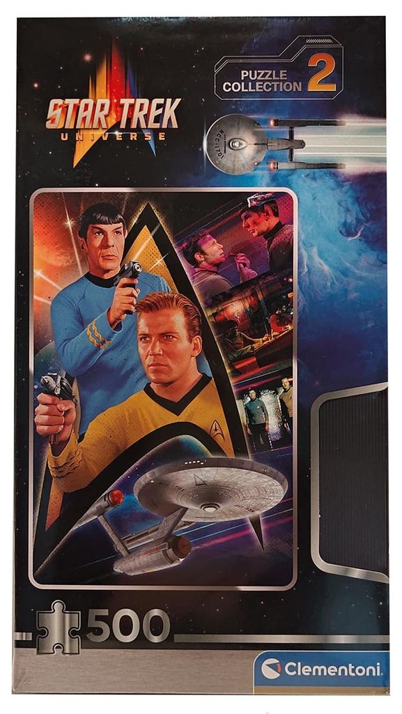 Clementoni 35141 Puzzle – Star Trek: Kapitán Kirk a Spock – Obrázek produktu 
