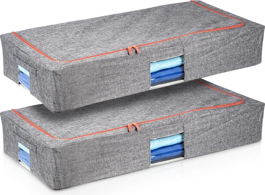 Sacs de rangement linge à double fermeture éclair 68L haute qualité