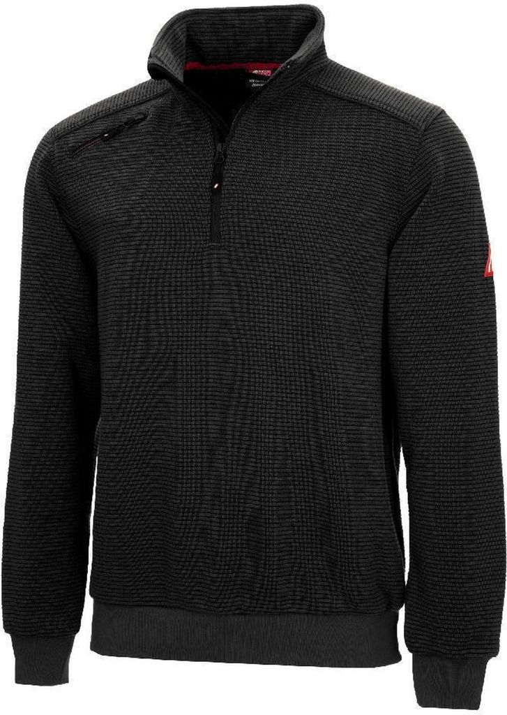 NITRAS MOTION TEX PLUS Pullover | Gr. M | Arbeitspullover | schwarz