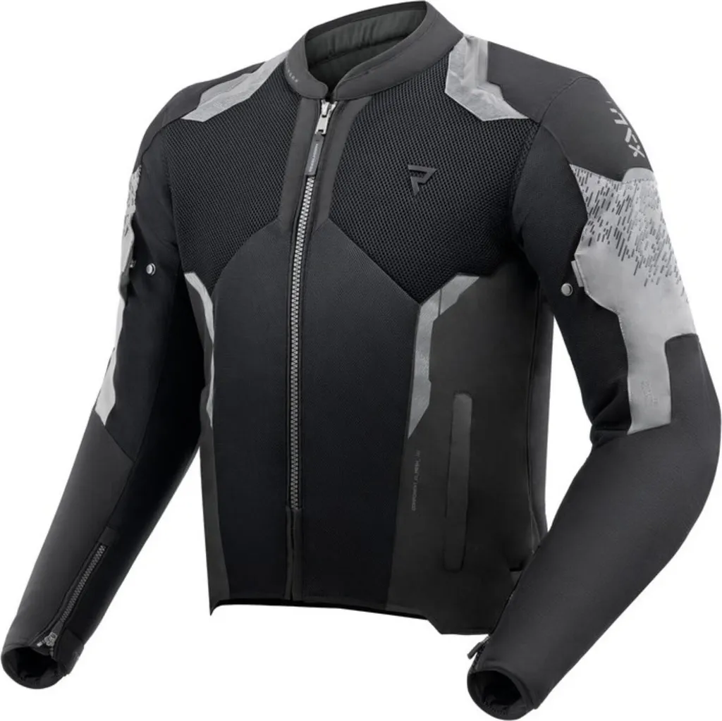 Veste Rebelhorn Jax RHTJJAX03 - Blouson Moto Urbain en Textile Mesh Noir