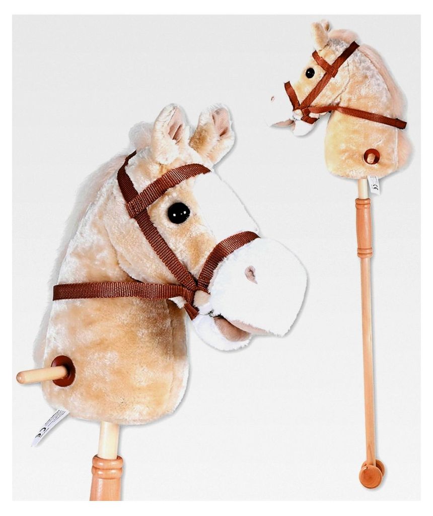 Steckenpferd "Sugar", Hellbraun, ca. 95 cm