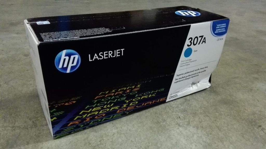 HP 307A (C741AE) Cyan Original Toner für HP Color Laserjet Produktbild 