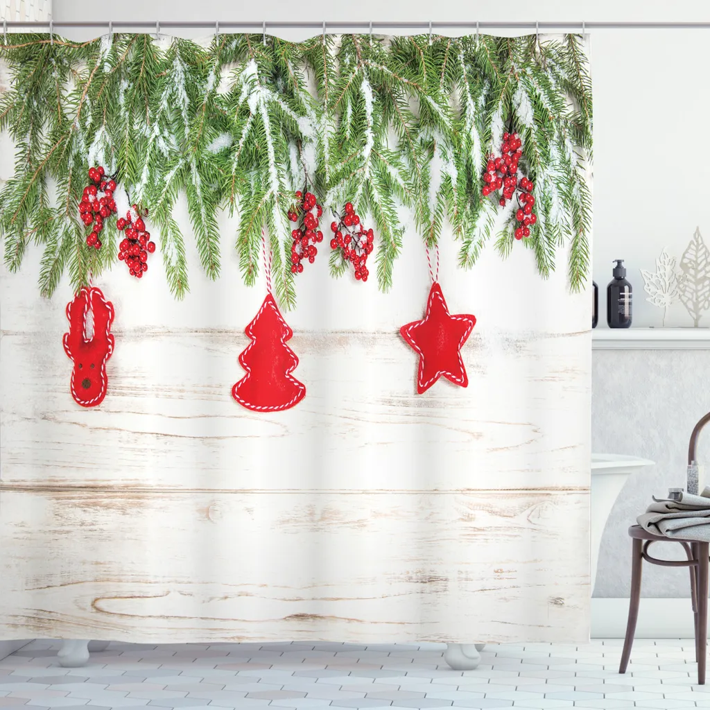 Tenda Doccia Natale ABAKUHAUS - Lusso e Comfort per i tuoi Ospiti