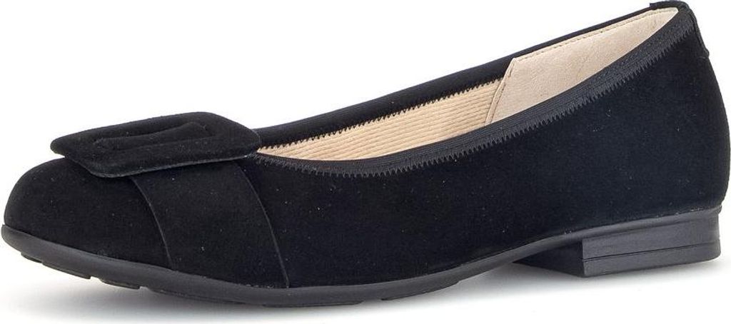 Gabor elegante Ballerinas 42.466.47 schwarz FS 2024, Größe:7