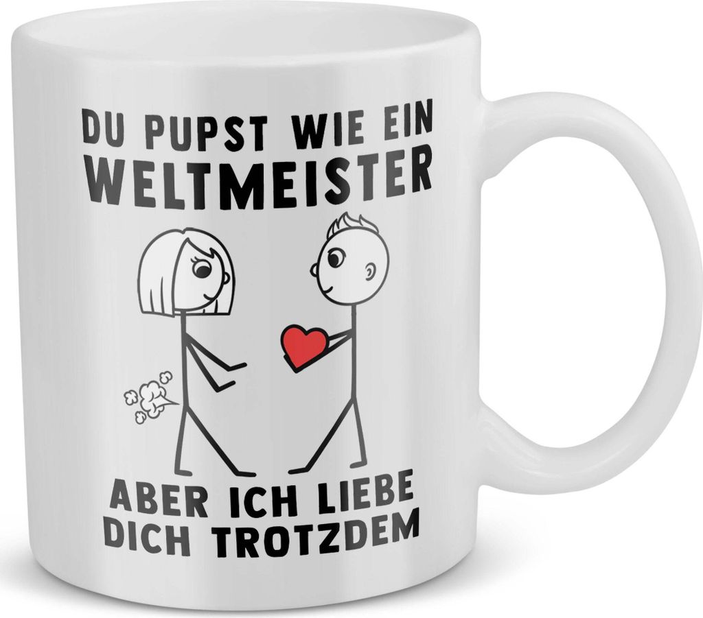 22Feels Frauen Jahrestag Geschenk Hochzeitstag Ehefrau Valentinstag Freundin Tasse Geburtstag für Sie Kaffeetasse Haferl Weihnachten Geschenkidee