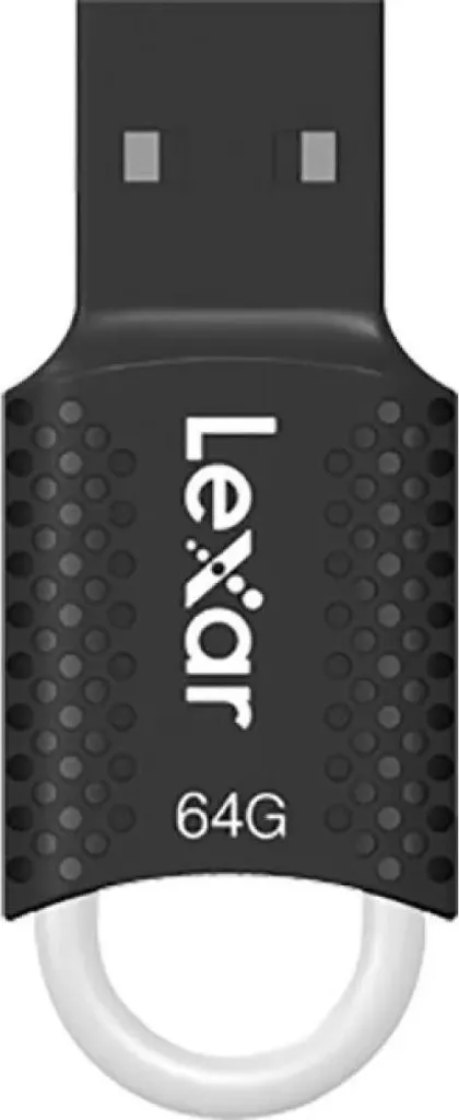 Lexar V40 64GB USB Flash Drive - Chiavetta Nera per Studenti