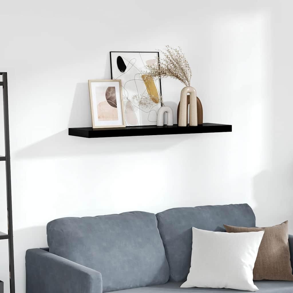 VidaXL 323775, MDF, Metal, Czarny, 10 kg, 900 mm, 235 mm, Zdjęcie produktu 