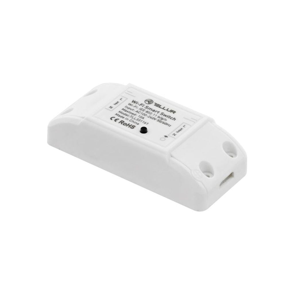 Tellur WiFi Smart Inline Switch, 2200W, blanc Image du produit 