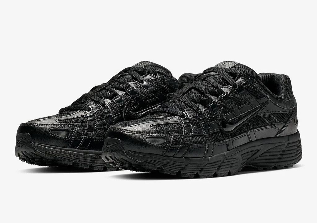 Nike P-6000 Triple Black Sneaker Schuhe Laufschuhe Schwarz Produktbild 