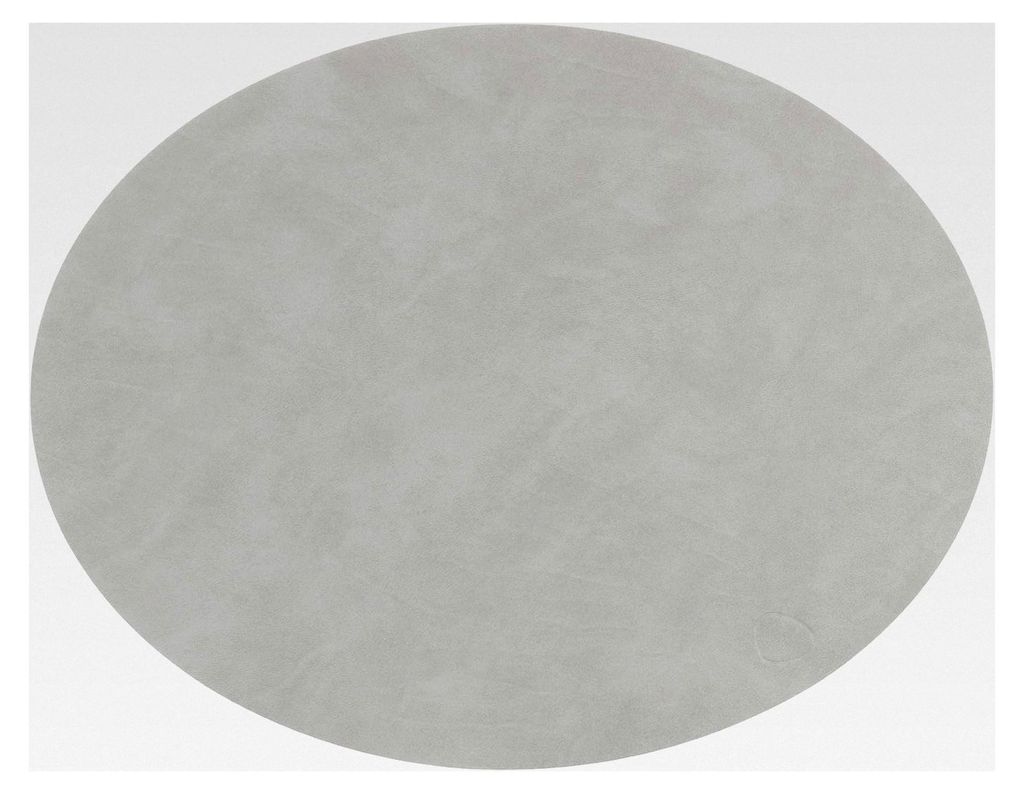 LIND DNA Tischset Oval L Double 35x46 cm anthrazit/hellgrau Nupo