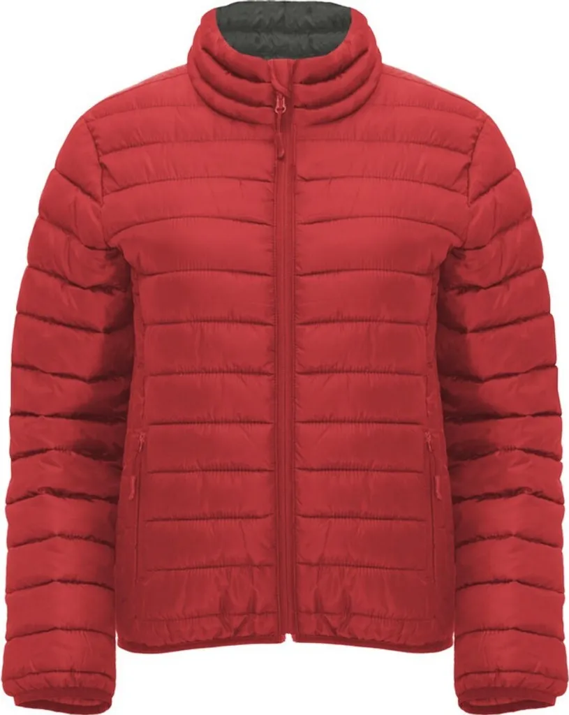 Veste femme chaude et légère contre le froid Roly Finland Rouge PF4290