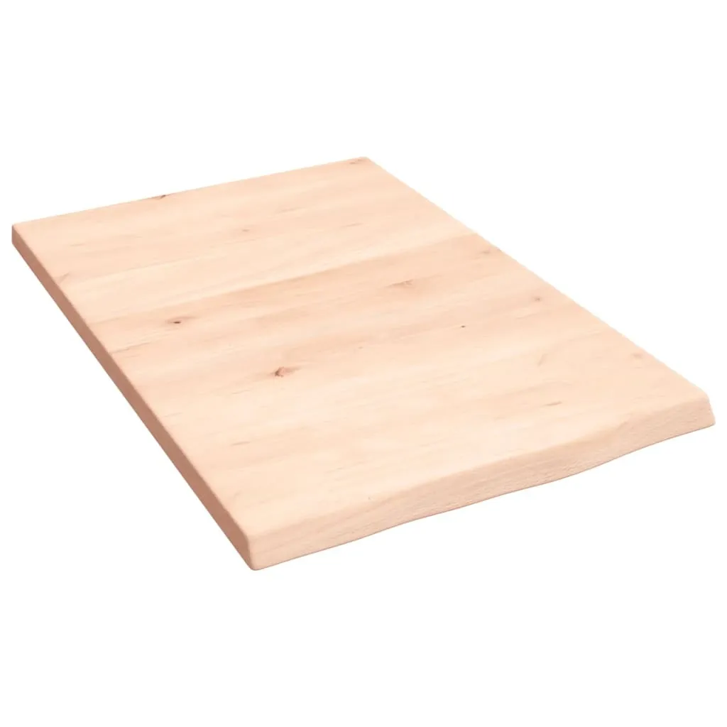 Idee Mensola Rovere Massello 40x60x2 cm - SYFAX Legno Naturale Grezzo