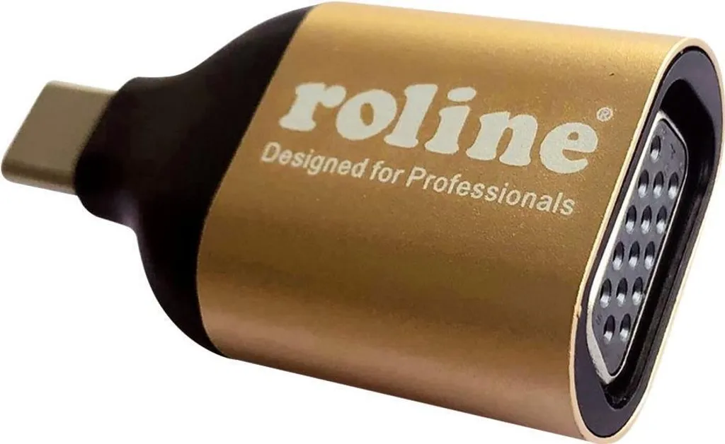 ROLINE GOLD Adattatore USB-C VGA - L'essenziale per Presentazioni