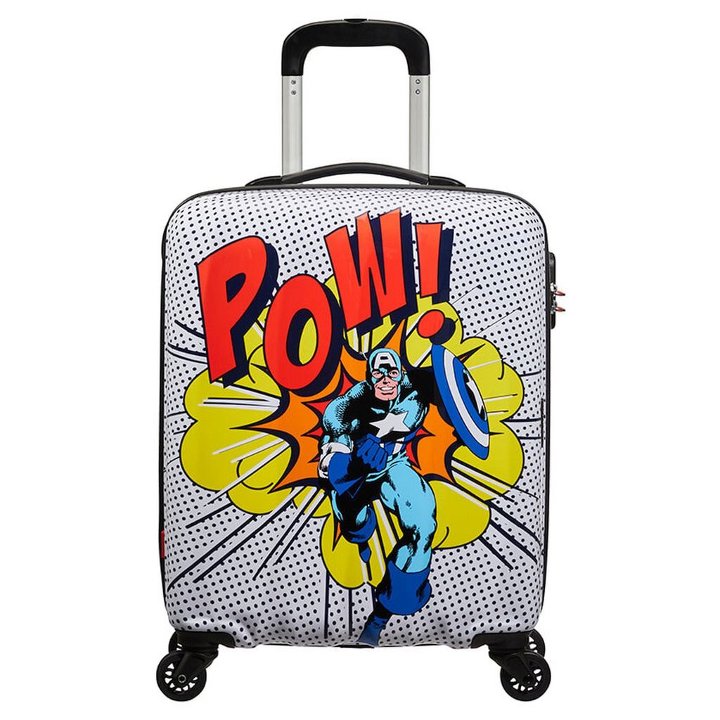 American Tourister Marvel Legends Spinner 55 / 20 Alfatwist 2.0 Trolley Captain America Pop Art
