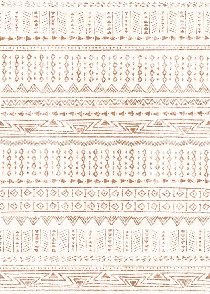 SucceBuy Wohnzimmerteppich 1524x2134mm rutschfest Kurzflor modern Beige