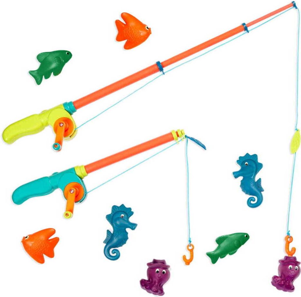 B.Toys COLOUR CHANGING Set aus zwei Magnet-Angelruten Color Changing Fishing Set