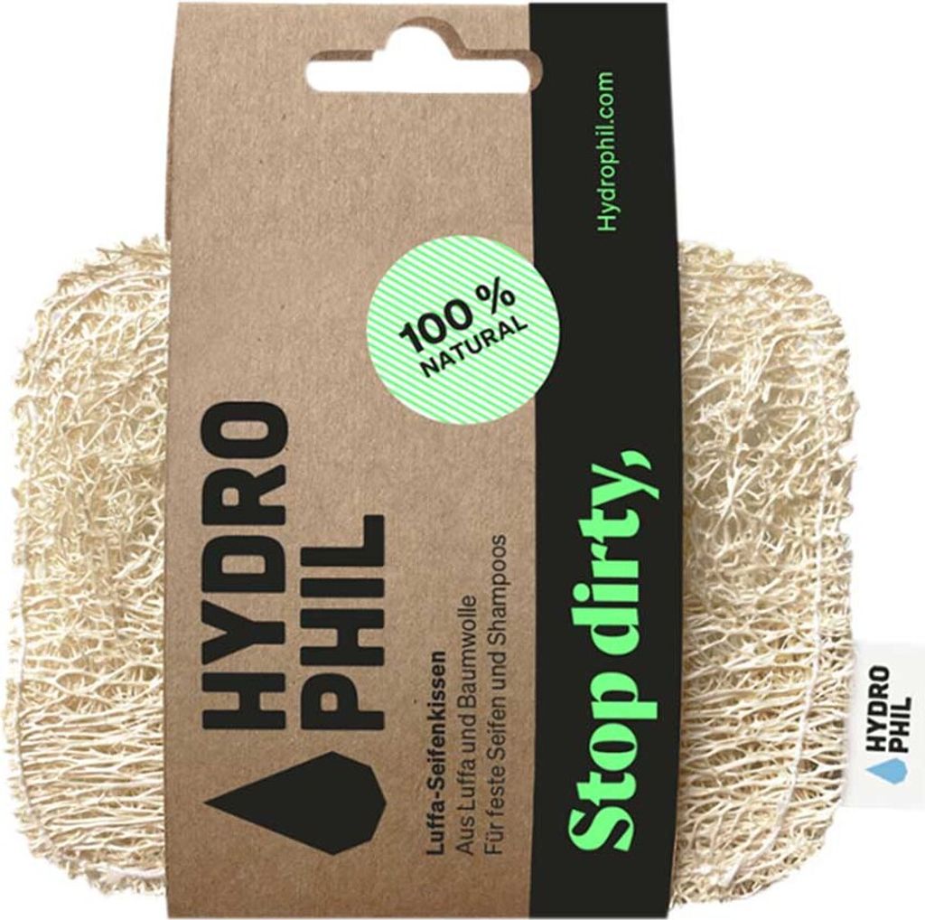 Hydrophil Luffa Seifenkissen – 100 % plastikfrei