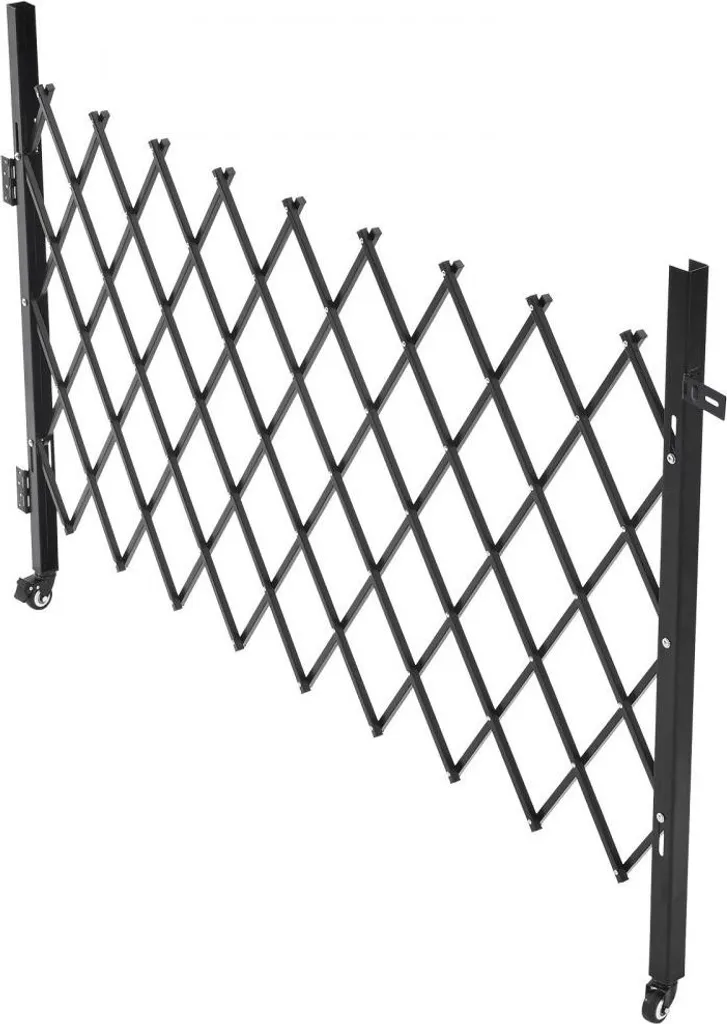 Porte à ciseaux verrouillable 190x131cm pour une sécurité optimale - 12