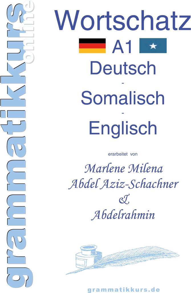 Wörterbuch A1 Deutsch - Somalisch - Englisch