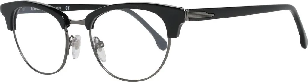 Lozza VL4142 500BLK Lunettes Rectangulaires Confortables en Noir