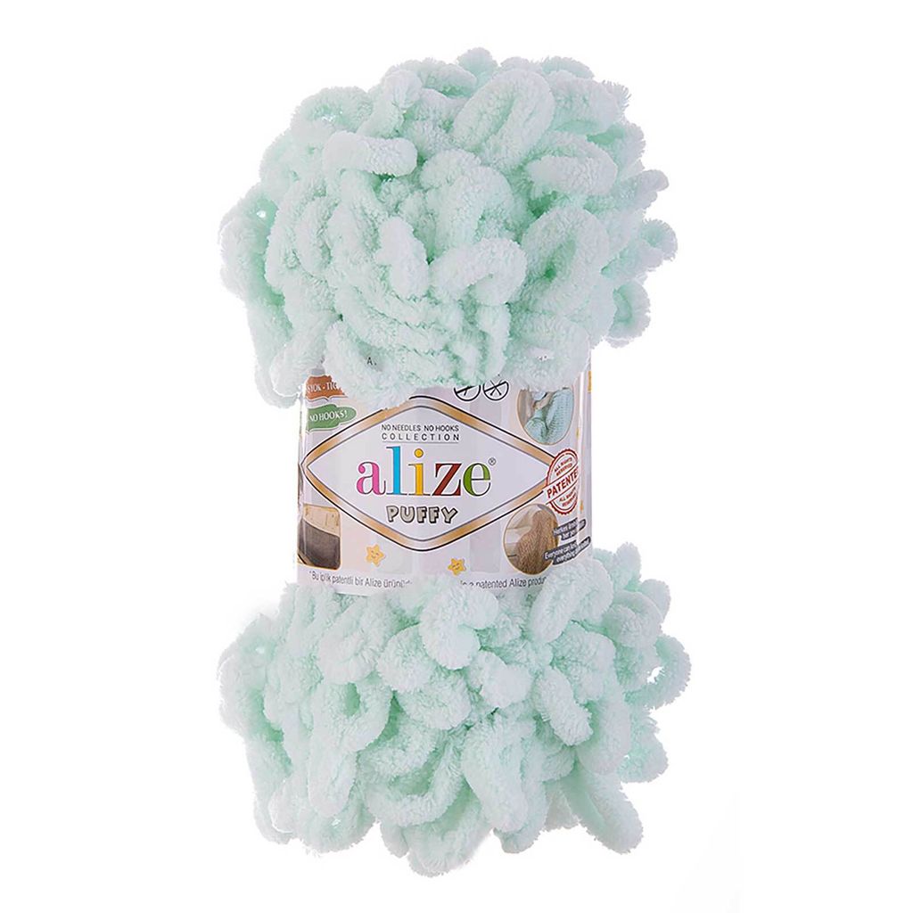 100g Strickgarn Alize Puffy, patentierte Neuheit, Schlaufen-Stricken ohne Nadeln