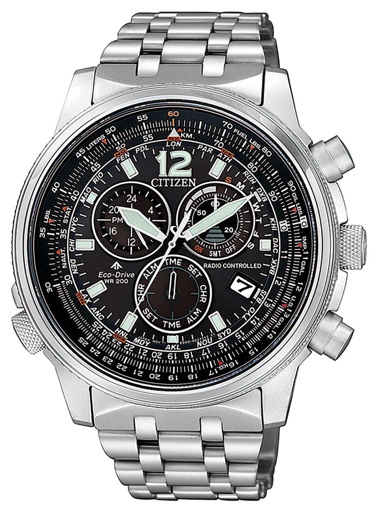 Citizen CB5860-86E Eco Drive Uhr Herrenuhr Datum Alarm Produktbild 