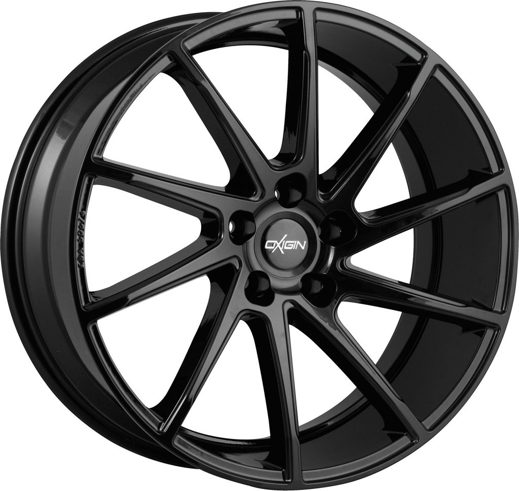 Oxigin Felge 20 Attraction 8.5 Zollx19 Zoll ET42 5x114.3 black OXZWANZIG8519J42B kompatibel mit Toyota Auris Avensis Corolla Verso RAV4