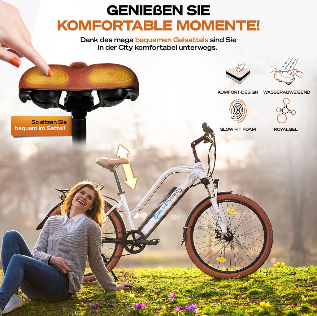 Bluewheel E-Bike BXB85 | 250W Motor bis zu 25 km/h | Produktbild 7