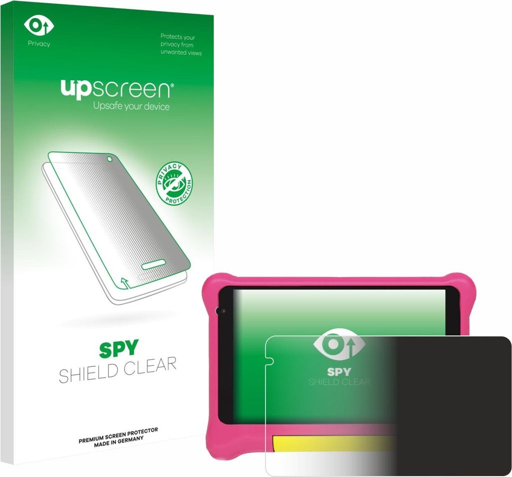 Für Happybe Kids Tablet 7" Sichtschutzfolie Schutzfolie upscreen Anti-Spy Privacy Sichtschutz Blickschutz Display Schutz Folie Blaulichtfilter