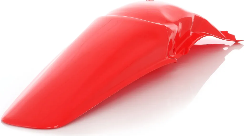 Pare-buffle arrière ACERBIS rouge HONDA - Acier haute résistance 25mm