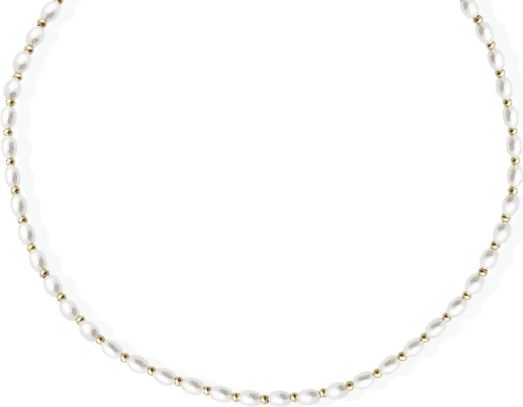 Collier ras de cou Liu Jo LJ2844 avec cristaux blancs pour femme élégante