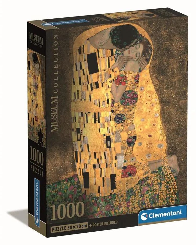 Museum Klimt The Kiss puzzle 1000pcs Produktbild 
