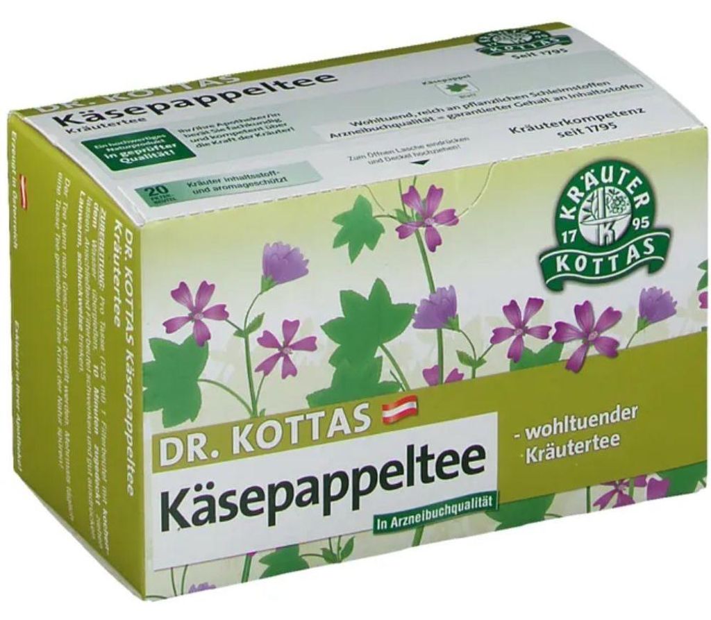 Dr.Kottas Käsepappeltee Filterbeutel 20 St Produktbild 
