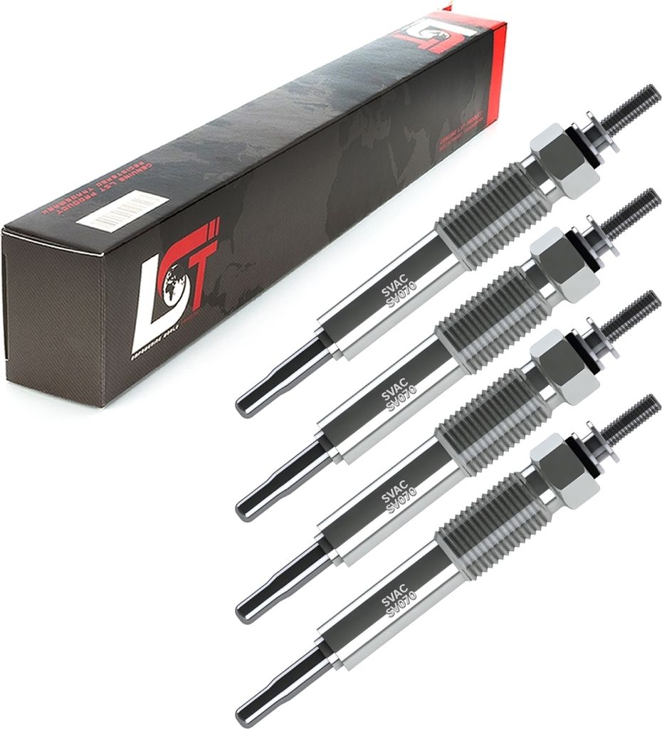 4x Glühkerzen Stabglühkerzen 20.5 Volt für MITSUBISHI CANTER 4D30