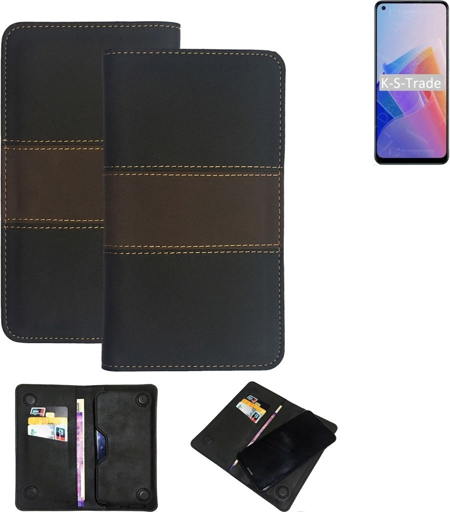 K-S-Trade Hülle Handyhülle kompatibel mit Oppo Reno7 Lite 5G Schutzhülle Walletcase Bookstyle Tasche Schutz Case Handytasche Wallet Cover