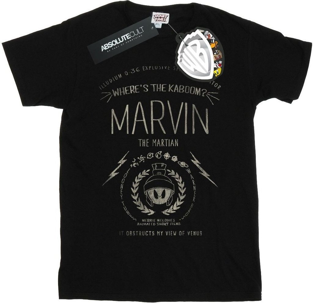 Looney Tunes - "Where's The Kaboom" T-Shirt für Damen BI31824 (3XL) (Schwarz)