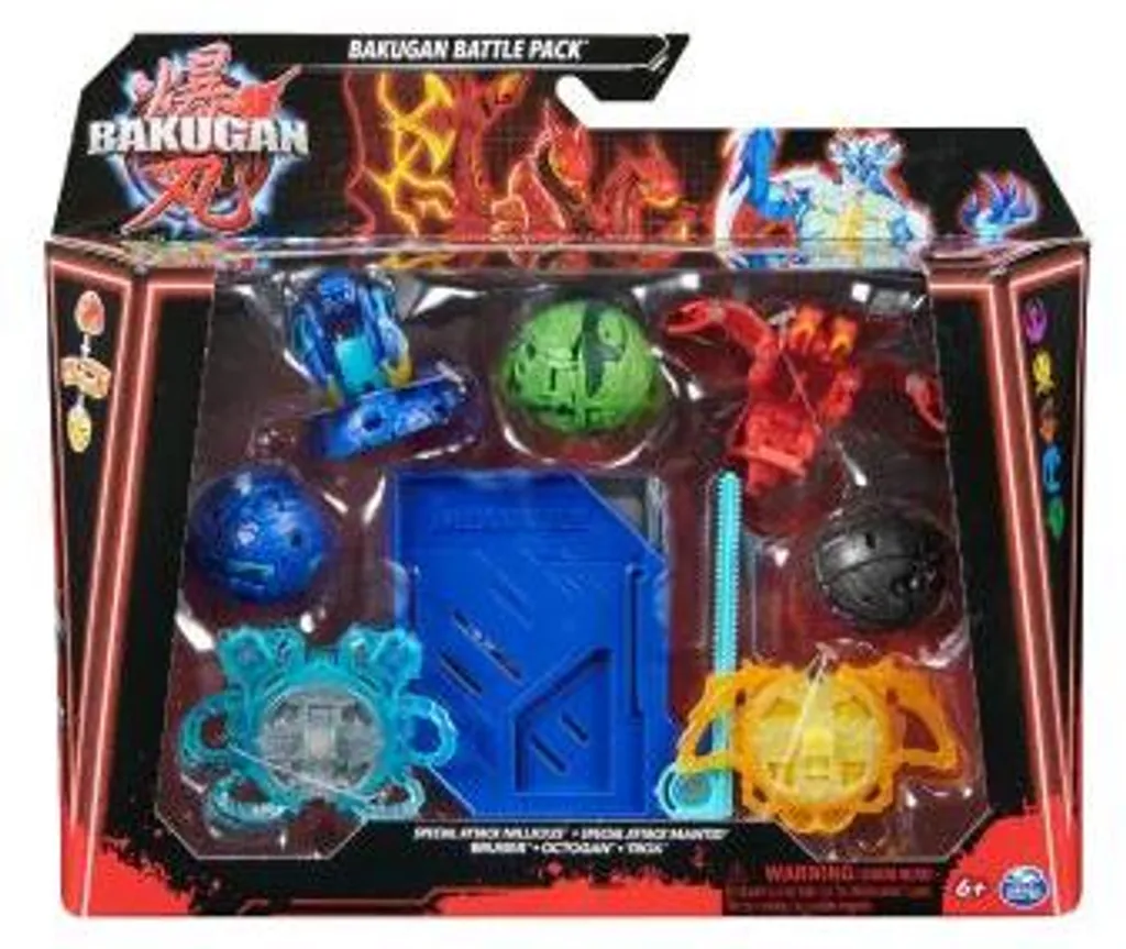 Spin Master Bakugan Revolution Battle Pack de 5 Figurines de Combat - 11