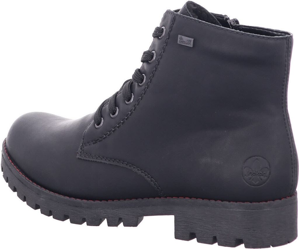 Rieker Schnürstiefel - Tiefschwarz Kunstleder Größe: 39 Produktbild 92