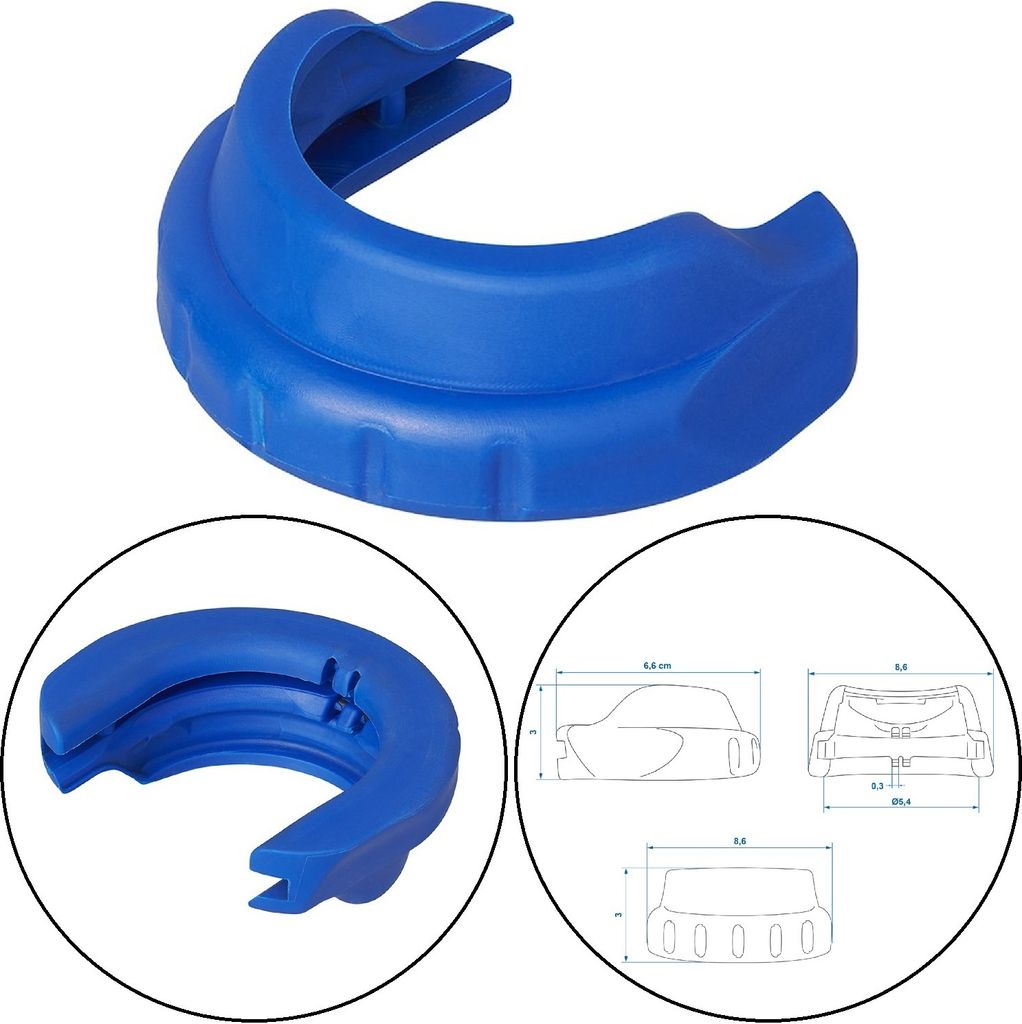 Prallschutz Soft Dock Anhänger Zugmaul Zugkugelkupplung Anfahrschutz kompatibel für ALKO 2025