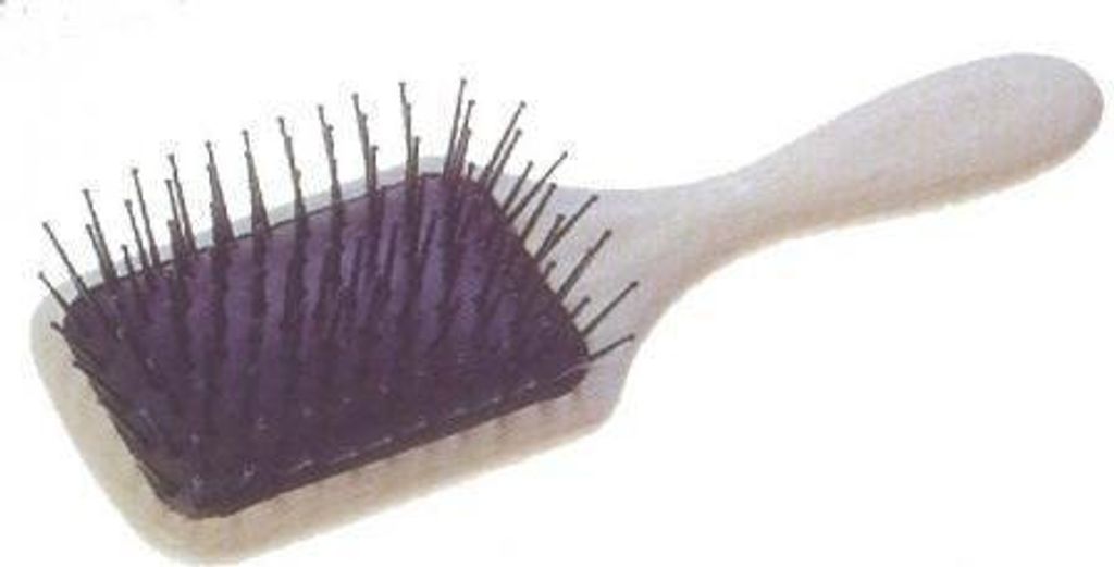 Paddle Brush 180x59mm,Kunststoffstifte mit Kugelköpfchen