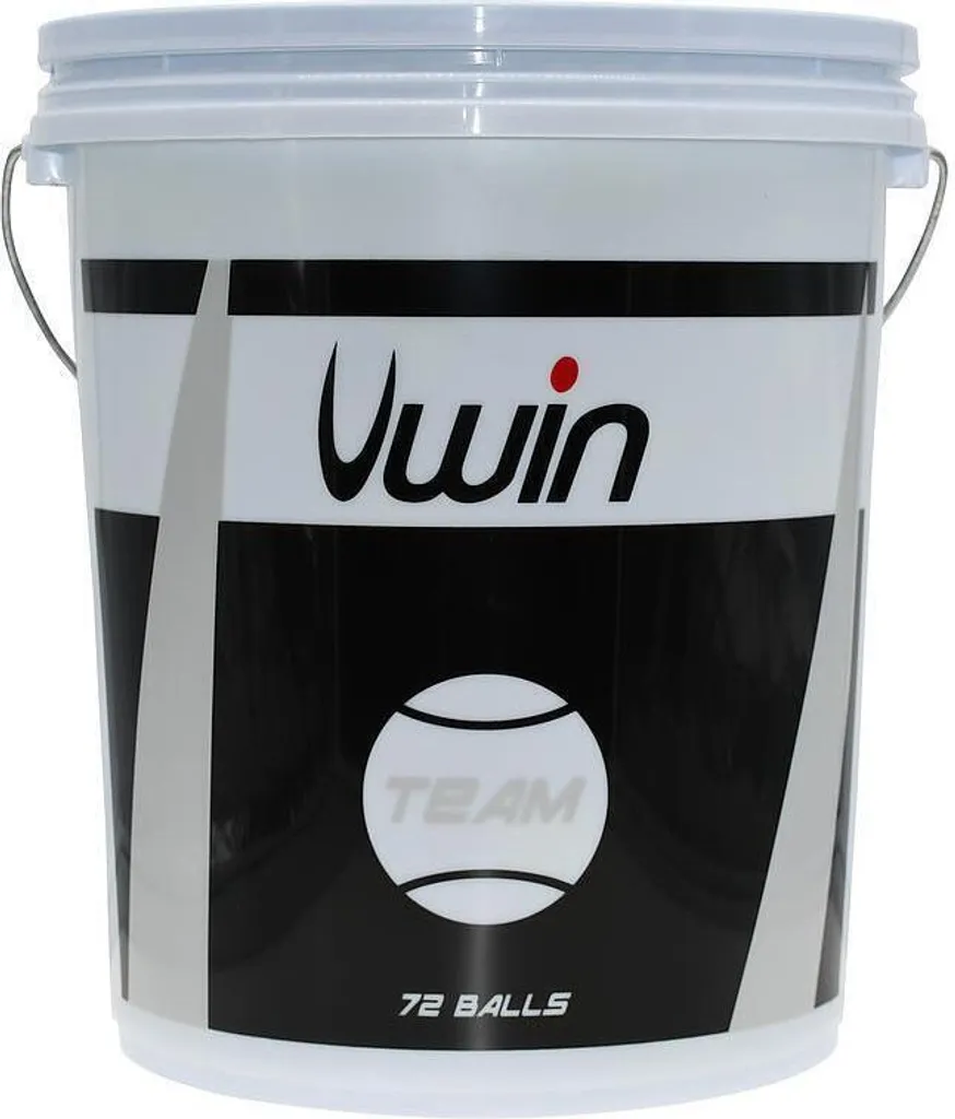 Balles de tennis pour machine à balles Uwin Team pack de 72 jaune